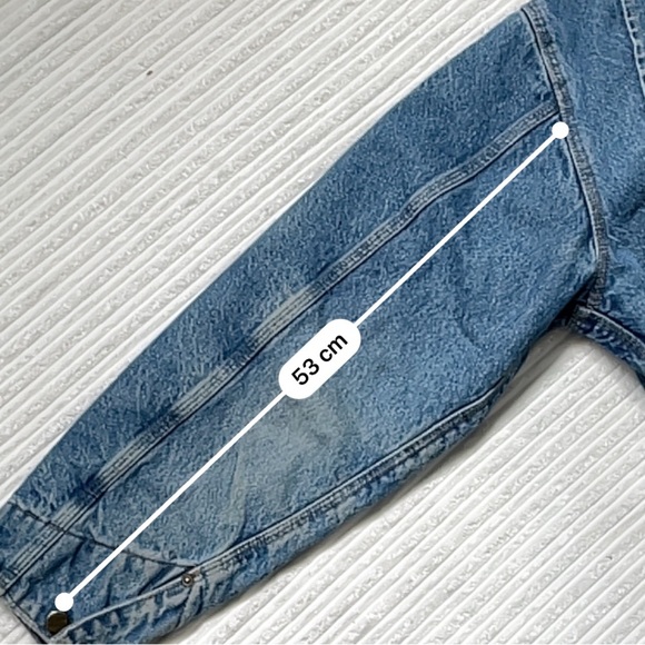 Vintage Carharrt C59 Duck Canvas Denim Chore Coat - Picture 10 of 10